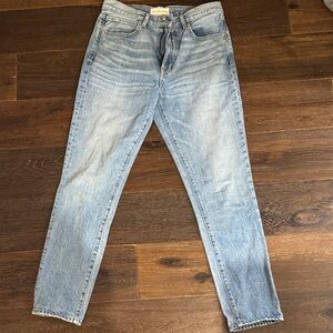SLVRLAKE London high rise zipfly denim